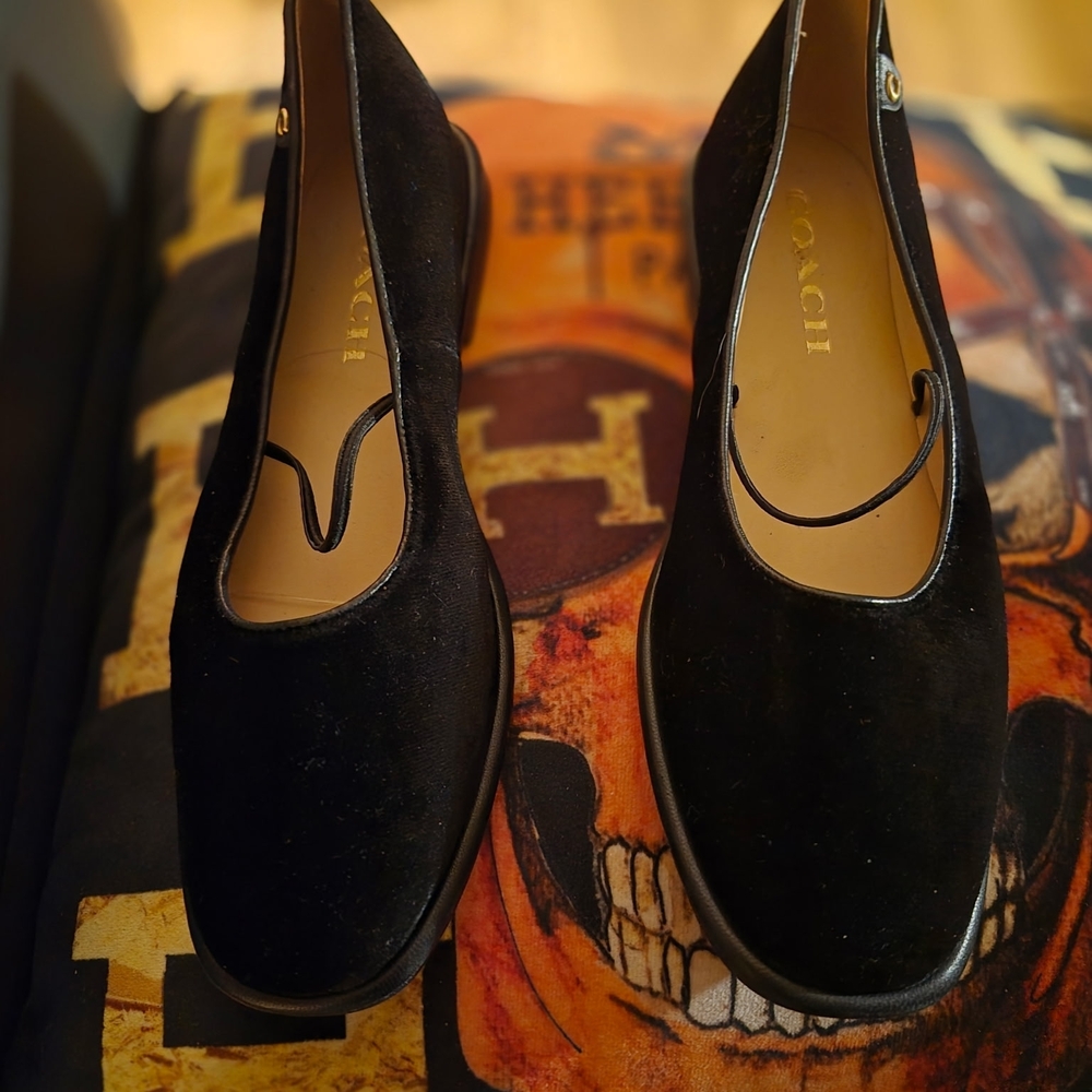 Coach Black Kids Shoes